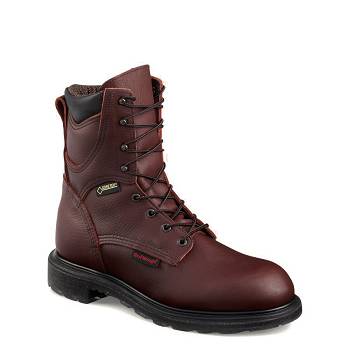 Red Wing SuperSole 2.0 8-inch Insulated Waterproof Soft Toe - Hnede Pracovne Cizmy Panske, RW326SK